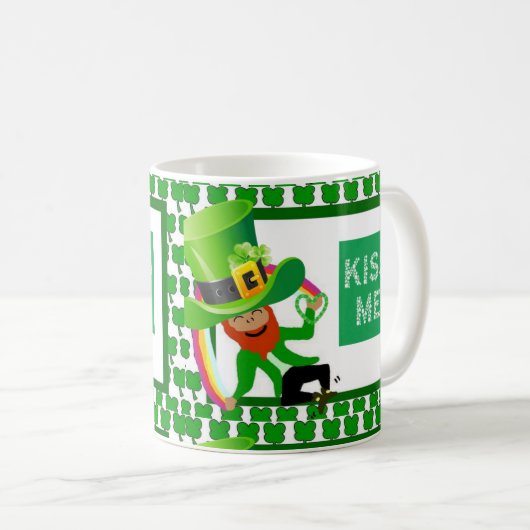 St. Patrick's Day Tasse (VorderseiteRechts)