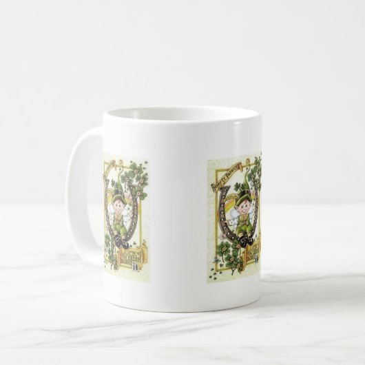 St. Patrick's Day Tasse (Vorderseite Links)