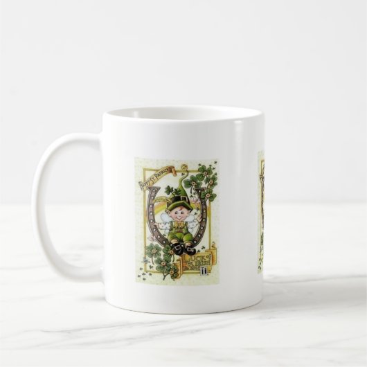 St. Patrick's Day Tasse (Links)