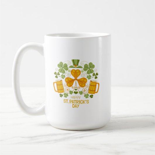 St. Patrick's Day Tasse (Links)
