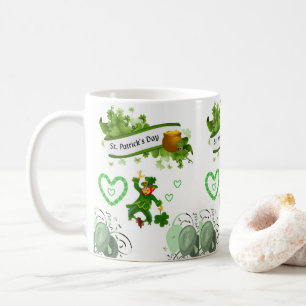 St. Patrick's Day Tasse
