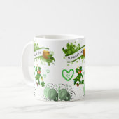 St. Patrick's Day Tasse (Vorderseite Links)