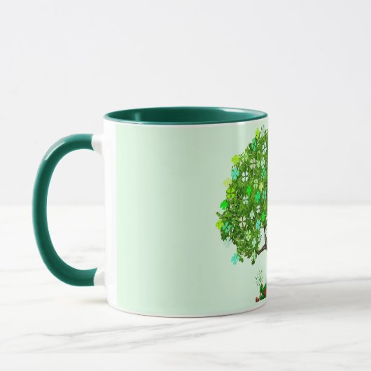St. Patrick's Day Tasse (Links)