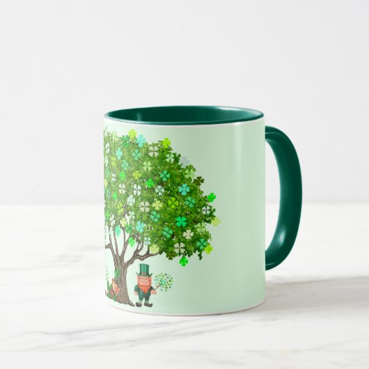 St. Patrick's Day Tasse (VorderseiteRechts)