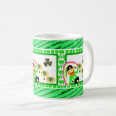 St. Patrick's Day Tasse (VorderseiteRechts)