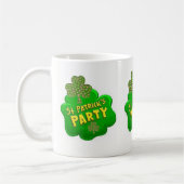 St. Patrick's Day Tasse (Links)