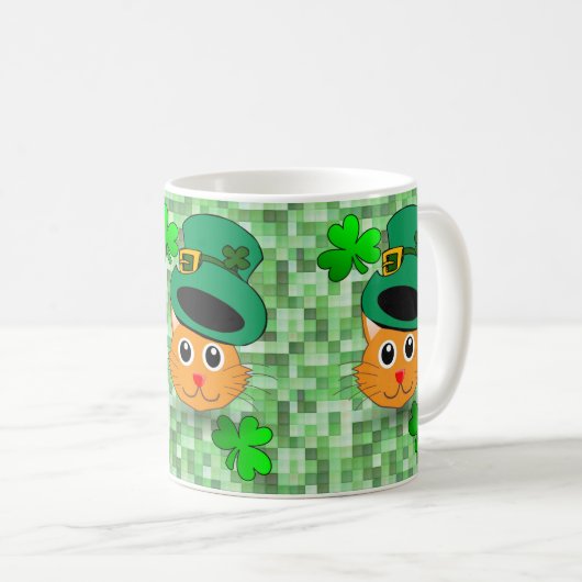 St. Patrick's Day Tasse (VorderseiteRechts)