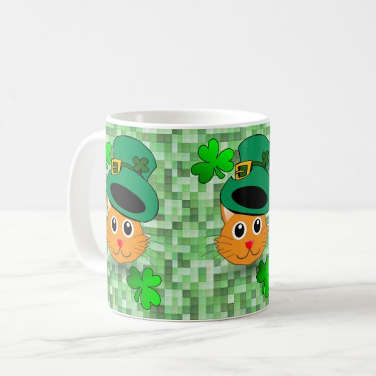 St. Patrick's Day Tasse (Vorderseite Links)