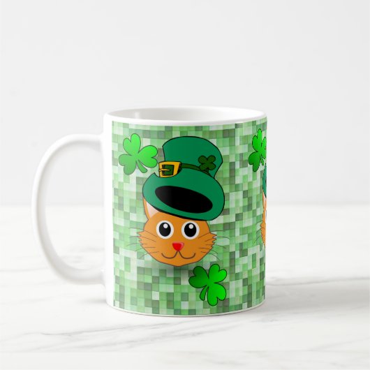 St. Patrick's Day Tasse (Links)