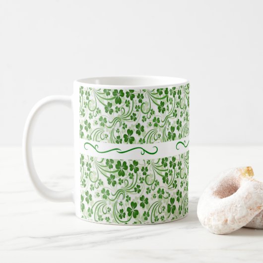 St. Patrick's Day Tasse (Mit Donut)