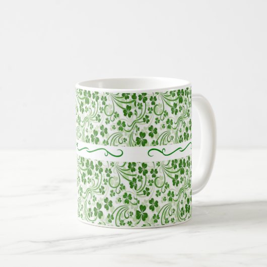 St. Patrick's Day Tasse (VorderseiteRechts)