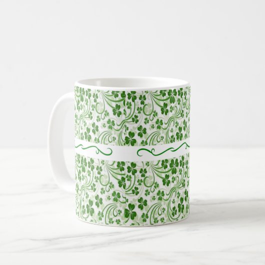 St. Patrick's Day Tasse (Vorderseite Links)