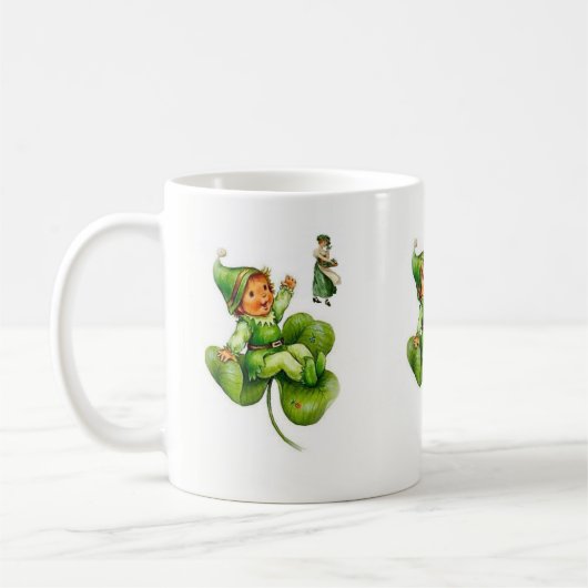 St. Patrick's Day Tasse (Links)