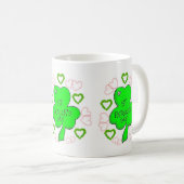St. Patrick's Day Tasse (VorderseiteRechts)