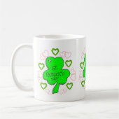 St. Patrick's Day Tasse (Links)