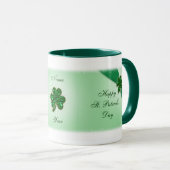 St. Patrick's Day Tasse (VorderseiteRechts)