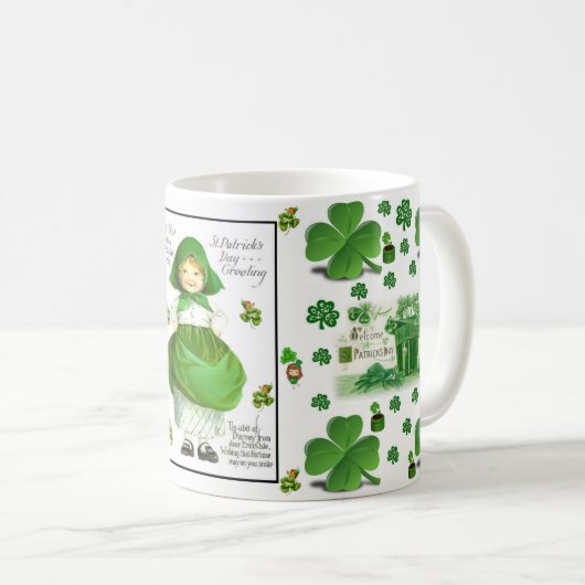 St. Patrick's Day Tasse (VorderseiteRechts)