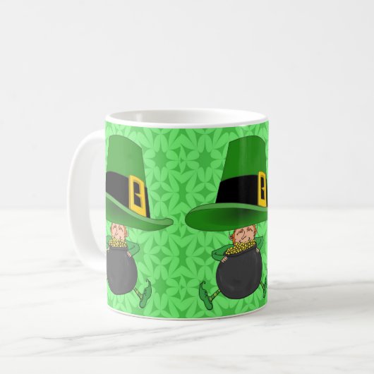 St. Patrick's Day Tasse (Vorderseite Links)