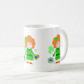 St. Patrick's Day Tasse (VorderseiteRechts)