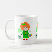 St. Patrick's Day Tasse (Links)
