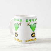 St. Patrick's Day Tasse (Vorderseite Links)
