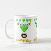 St. Patrick's Day Tasse (Links)