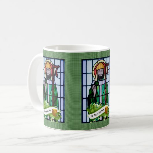 St. Patrick's Day Tasse (Vorderseite Links)