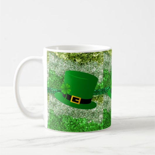 St. Patrick's Day Tasse (Links)