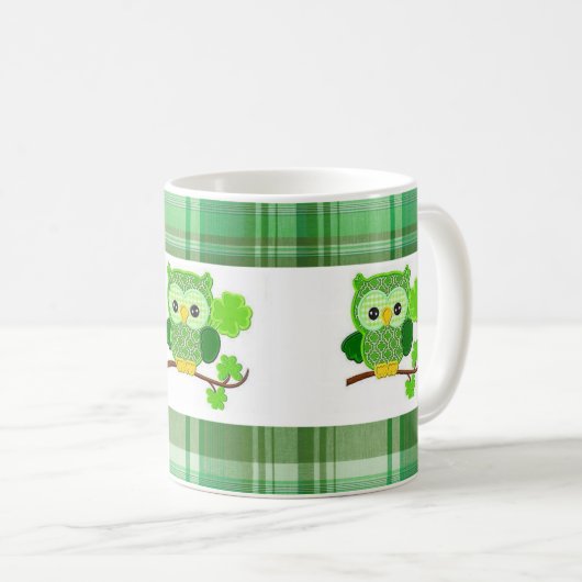 St. Patrick's Day Tasse (VorderseiteRechts)