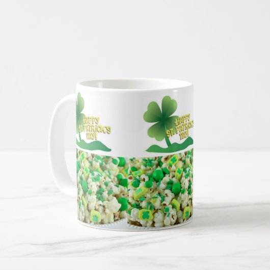 St. Patrick's Day Tasse (Vorderseite Links)