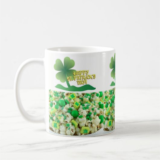 St. Patrick's Day Tasse (Links)
