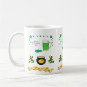 St. Patrick's Day Tasse (Links)