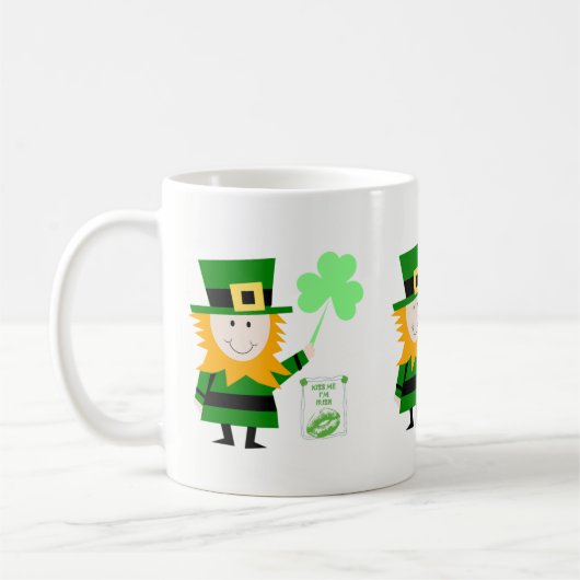 St. Patrick's Day Tasse (Links)