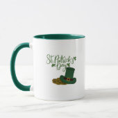 St. Patrick's Day Tasse (Links)