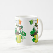 St. Patrick's Day Tasse (VorderseiteRechts)