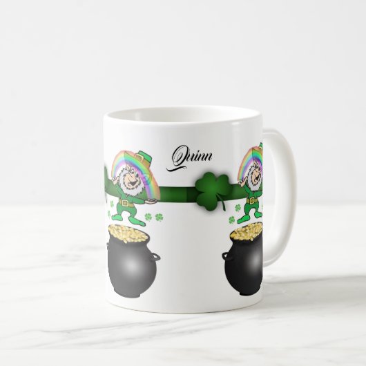 St. Patrick's Day Tasse (VorderseiteRechts)