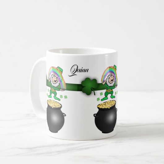 St. Patrick's Day Tasse (Vorderseite Links)