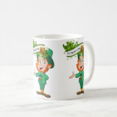 St. Patrick's Day Tasse (VorderseiteRechts)