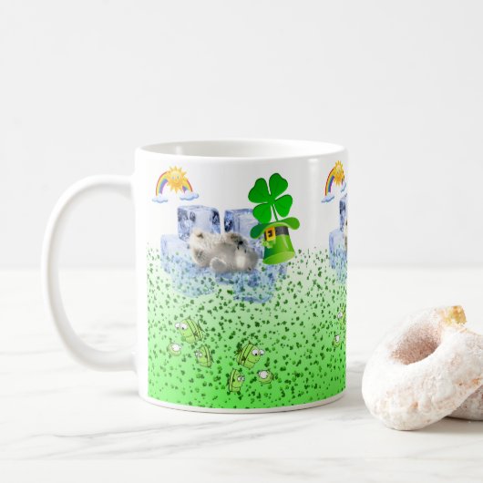 St. Patrick's Day Tasse (Mit Donut)