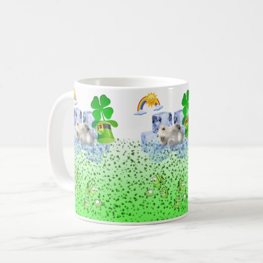 St. Patrick's Day Tasse (Vorderseite Links)