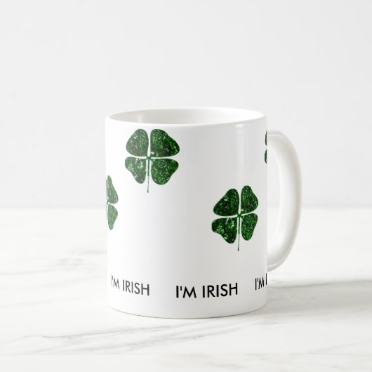 St. Patrick's Day Tasse (VorderseiteRechts)