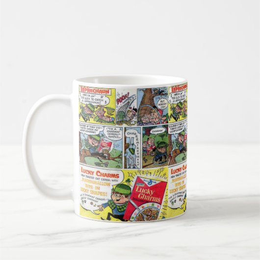 St. Patrick's Day Tasse (Links)