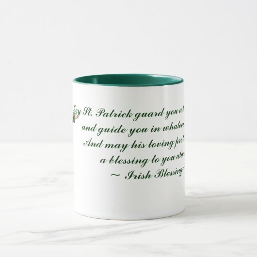 St. Patrick's Day Tasse (Zentrum)