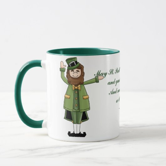 St. Patrick's Day Tasse (Links)