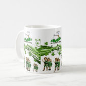 St. Patrick's Day Tasse (Vorderseite Links)