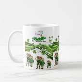 St. Patrick's Day Tasse (Links)