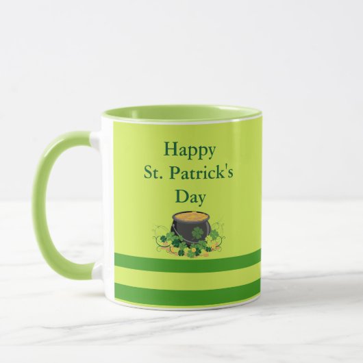St. Patrick's Day Tasse (Links)