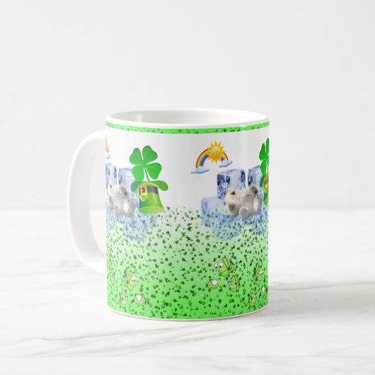 St. Patrick's Day Tasse (Vorderseite Links)