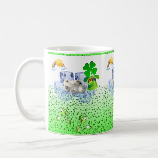 St. Patrick's Day Tasse (Links)