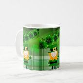 St. Patrick's Day Tasse (Vorderseite Links)